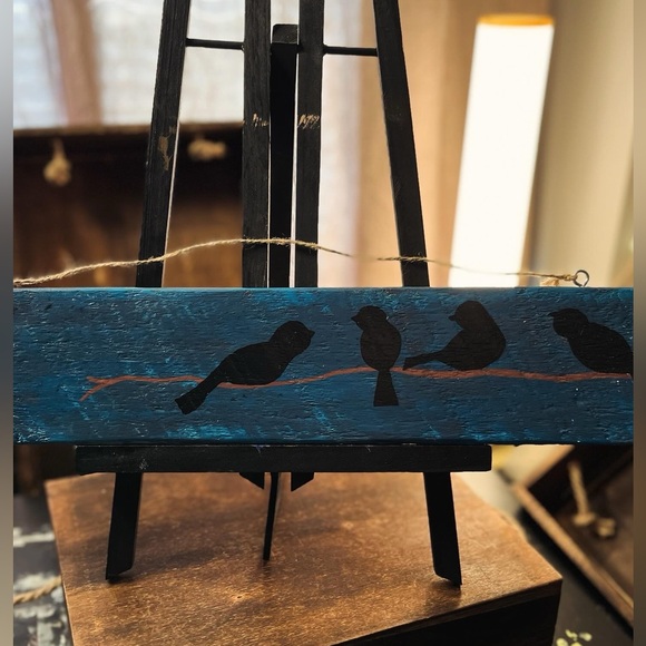 Wood hanging sign - Picture 1 of 2